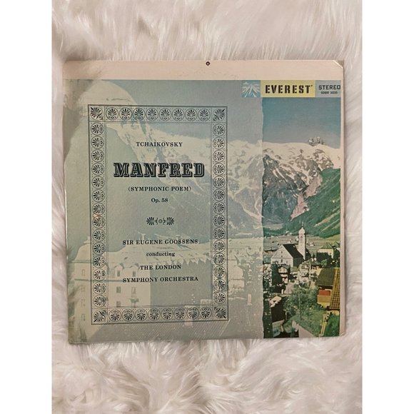 Classical Vinyl Tchaikovsky Manfred Symphony in Four Tableaux after the Dramatic - Picture 1 of 10